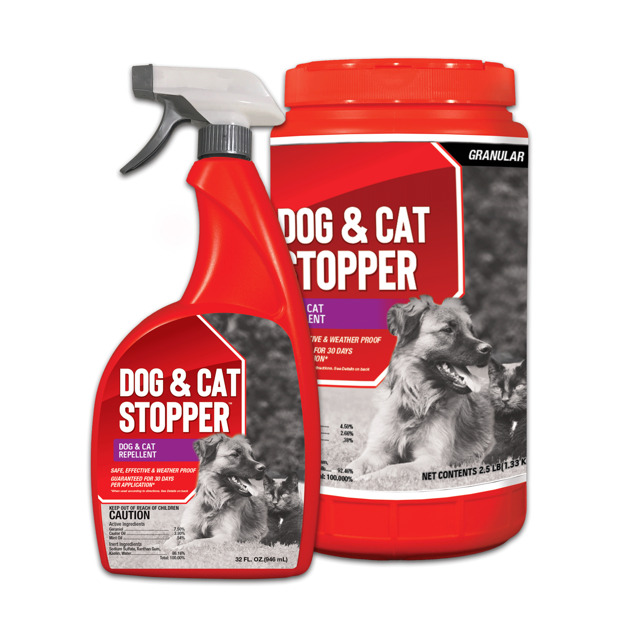 Dog & Cat Stopper Liquid | Safe Pet Repellent Spray