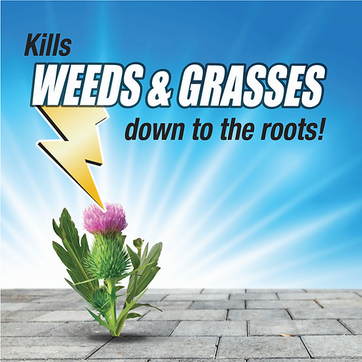 Pulverize Weed & Grass Killer | Fast, Non-Staining Formula