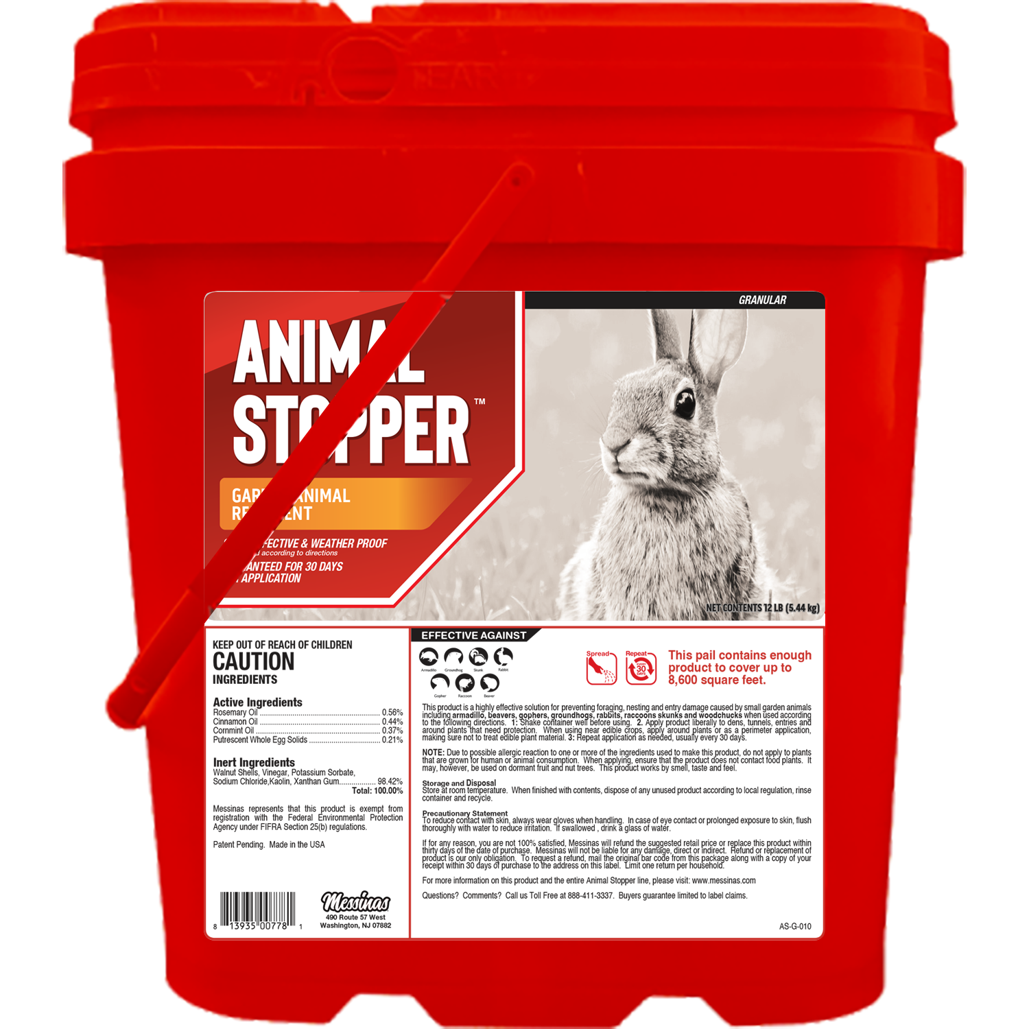 Animal Stopper Granular | Natural Small Animal Repellent