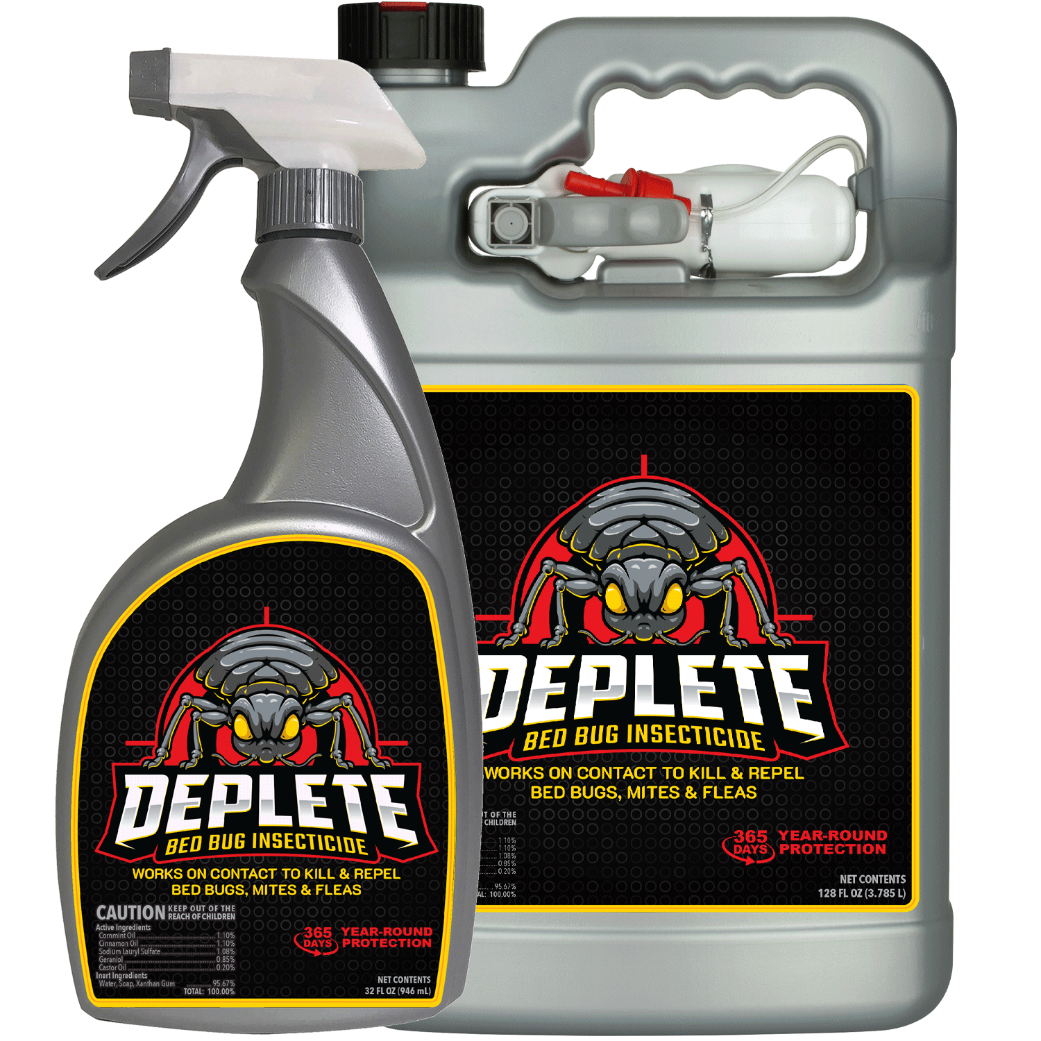 Deplete Bed Bug Insecticide | Natural Bed Bug Spray