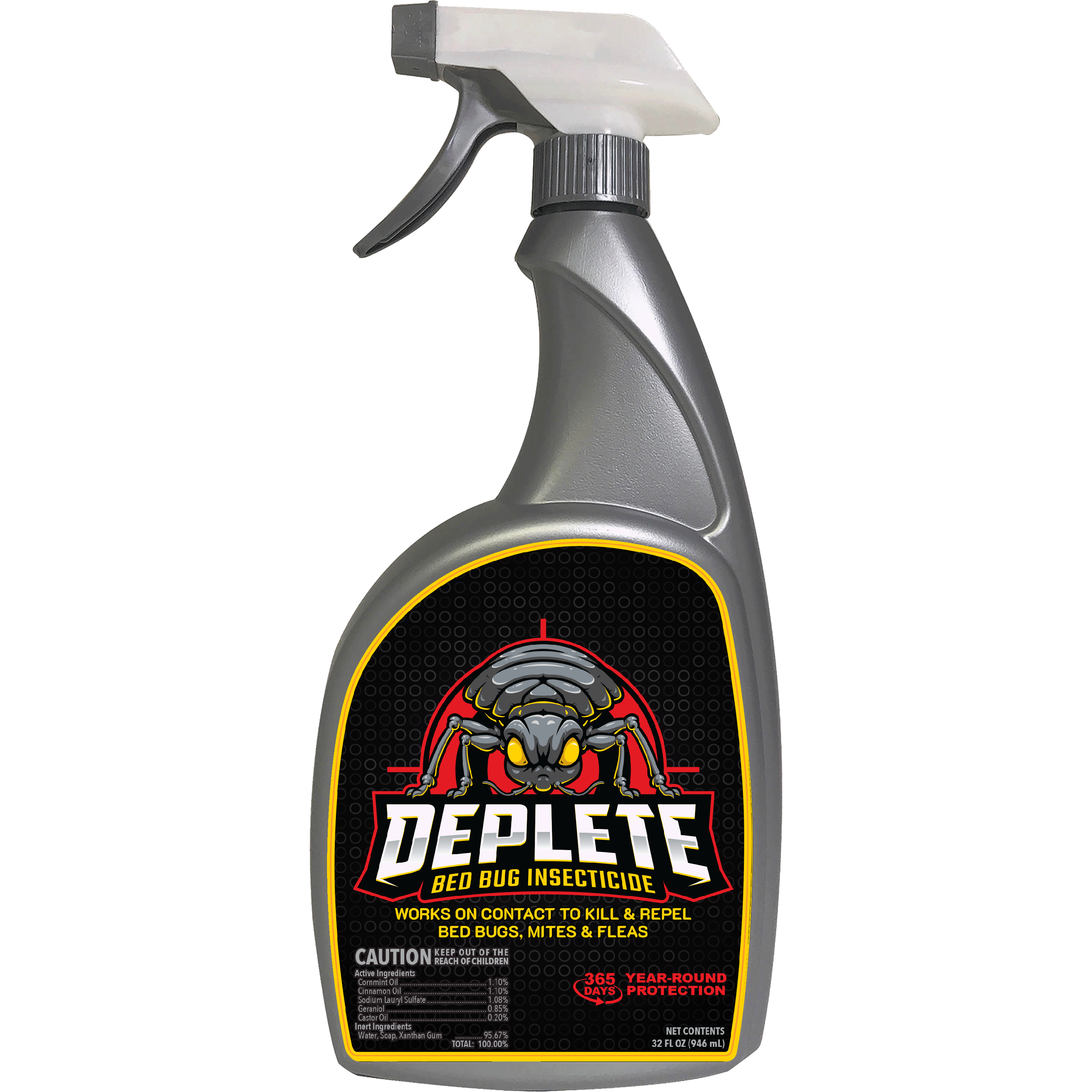 Deplete Bed Bug Insecticide | Natural Bed Bug Spray