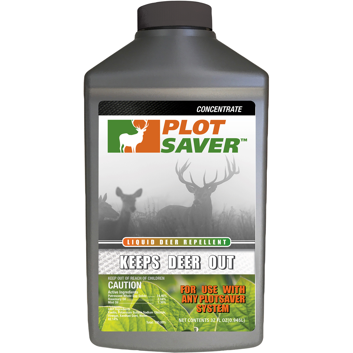Plotsaver Liquid Repellent | Deer Barrier for Food Plots