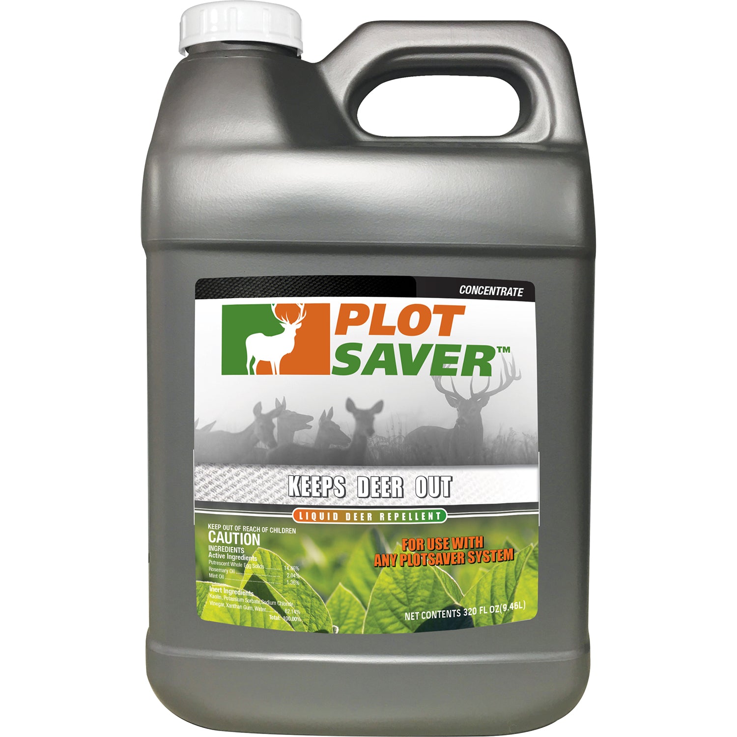 Plotsaver Liquid Repellent | Deer Barrier for Food Plots