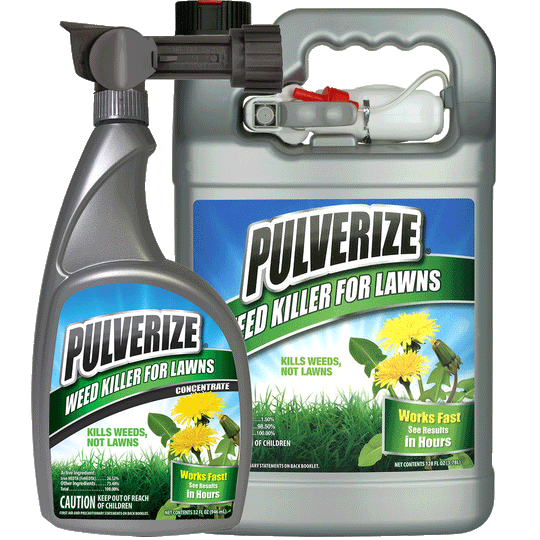 Pulverize Weed Killer for Lawns