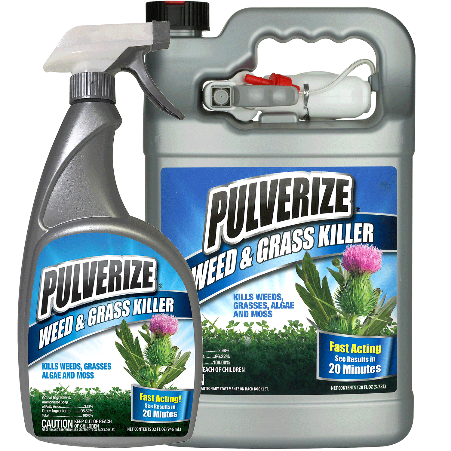 best herbicide for spraying fence lines Pulverize Weed & Grass Killer