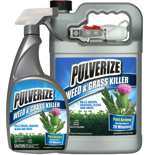 Pulverize Weed and Grass Killer 32 FL OZ and 120 FL OZ