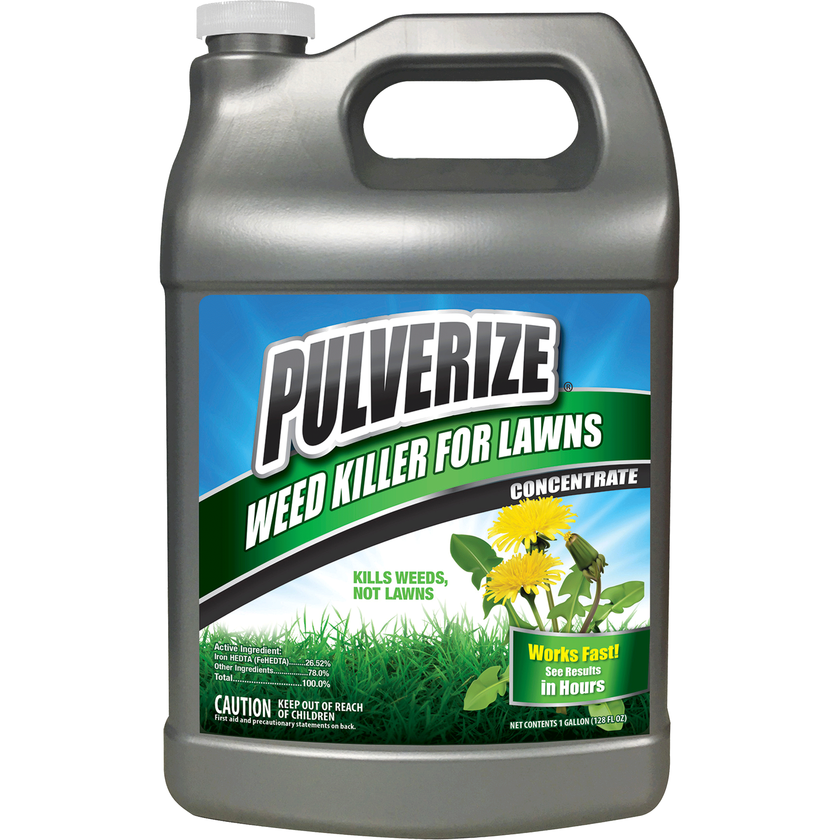 Pulverize Weed Killer for Lawns | Fast, Iron-Based Control