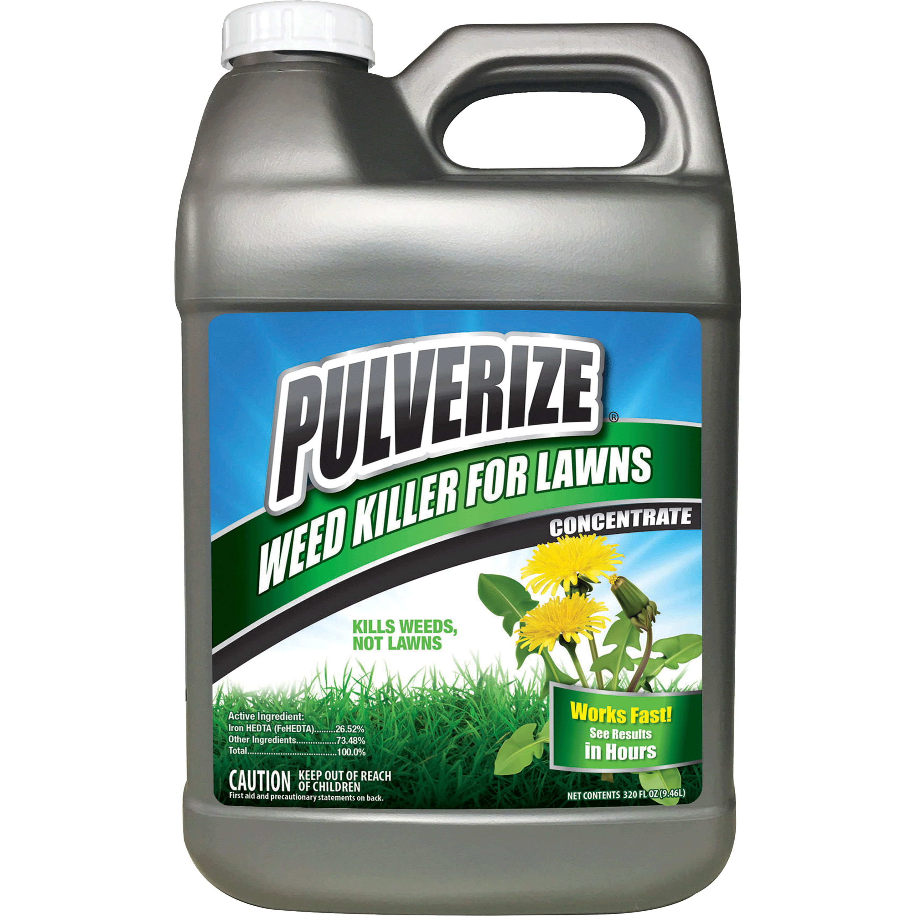 Pulverize Weed Killer for Lawns | Fast, Iron-Based Control