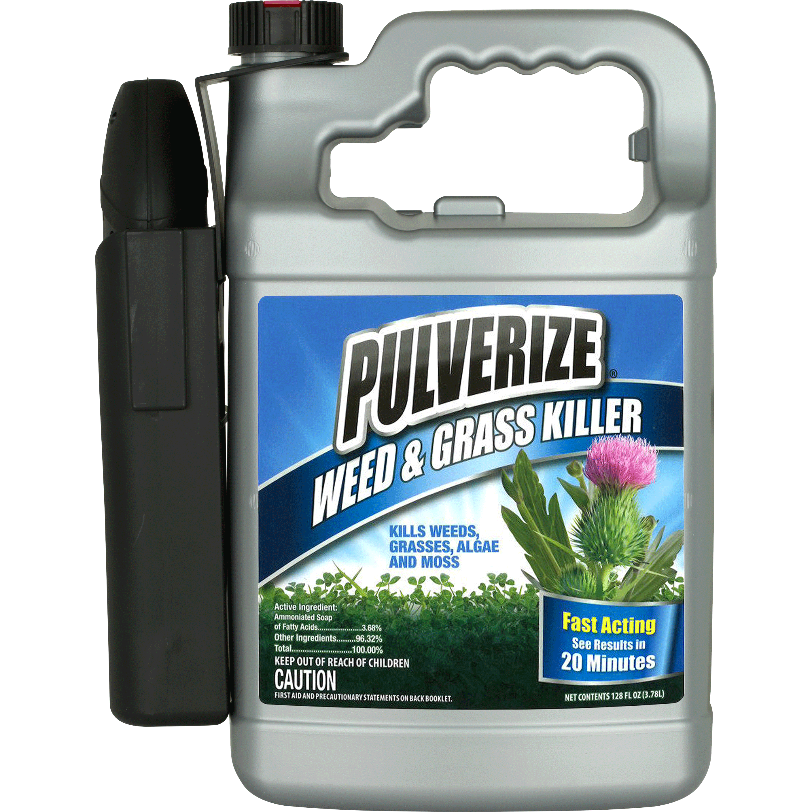 Pulverize Weed & Grass Killer | Fast, Non-Staining Formula