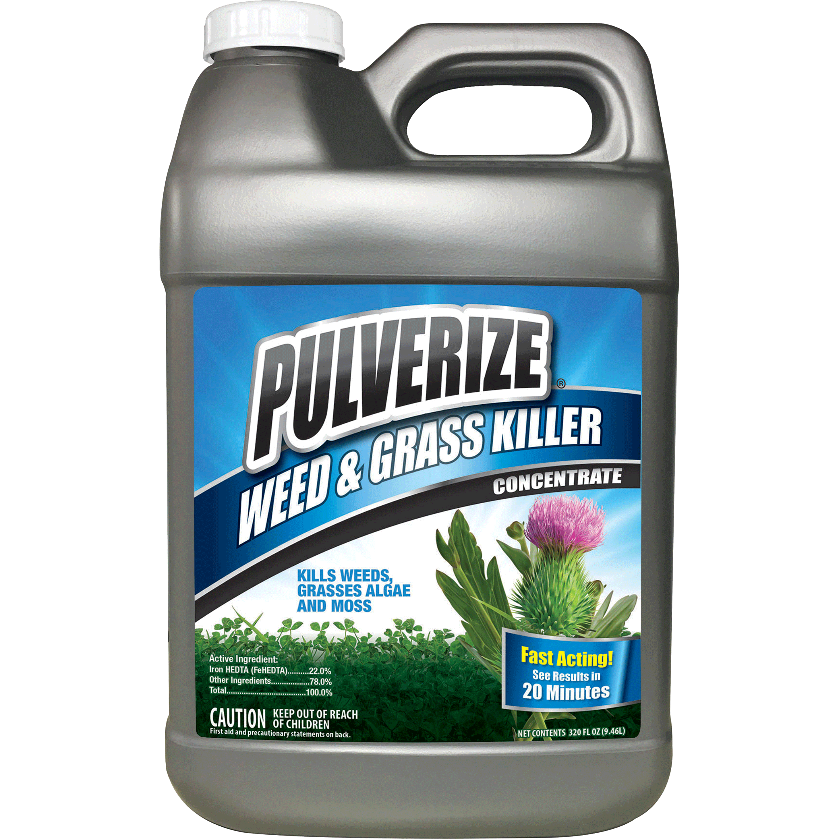 Pulverize Weed & Grass Killer | Fast, Non-Staining Formula