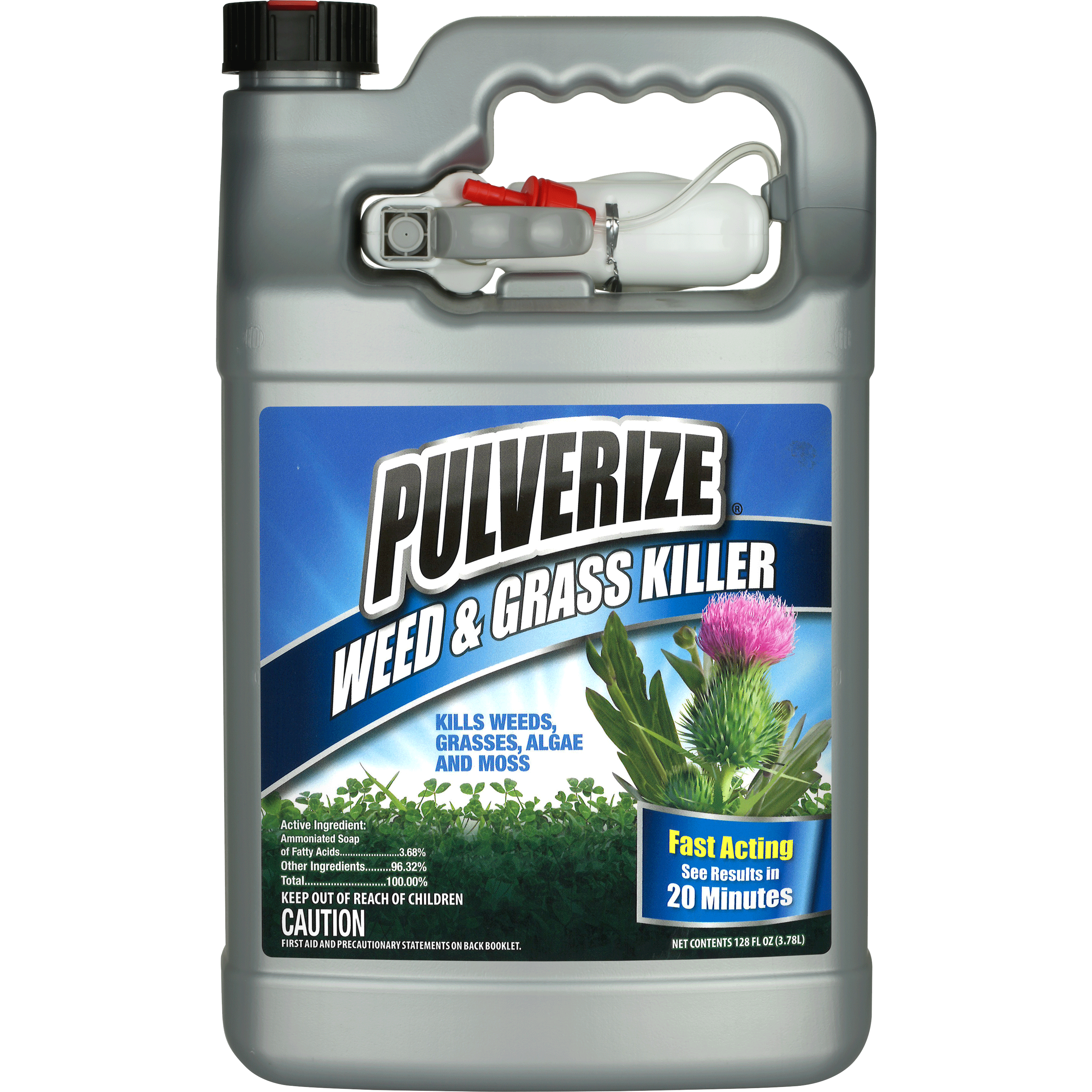 Pulverize Weed & Grass Killer | Fast, Non-Staining Formula