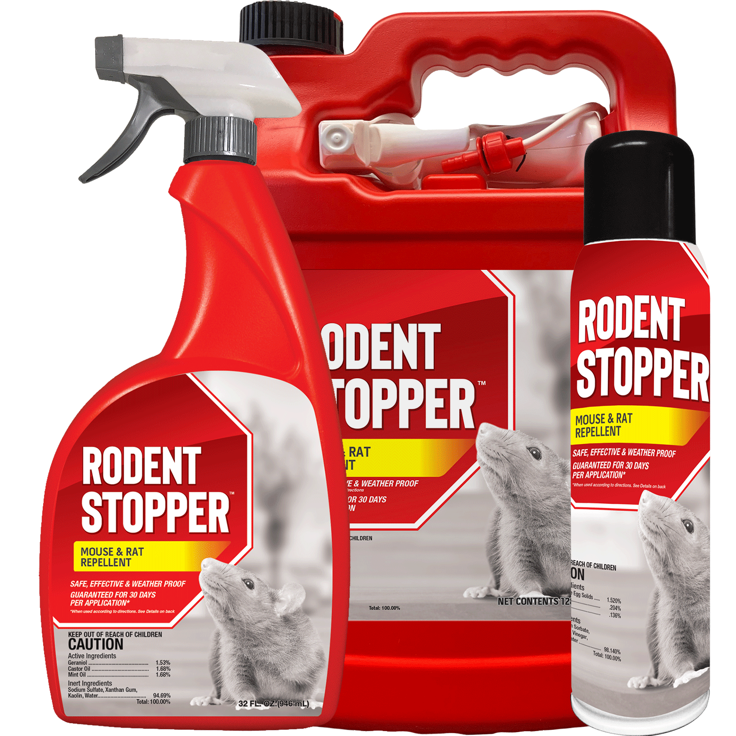 Rodent Stopper | Natural Mouse & Rat Repellent Spray