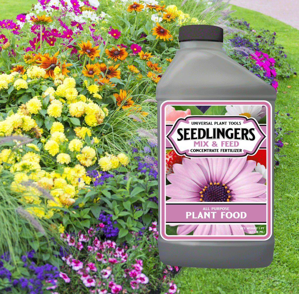 Seedlingers Mix & Feed | All-Natural Plant Food & Bloom Booster