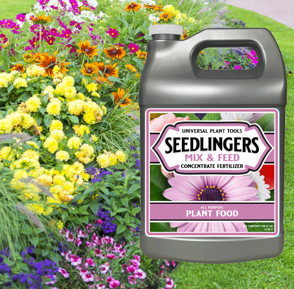 Seedlingers Mix & Feed | All-Natural Plant Food & Bloom Booster