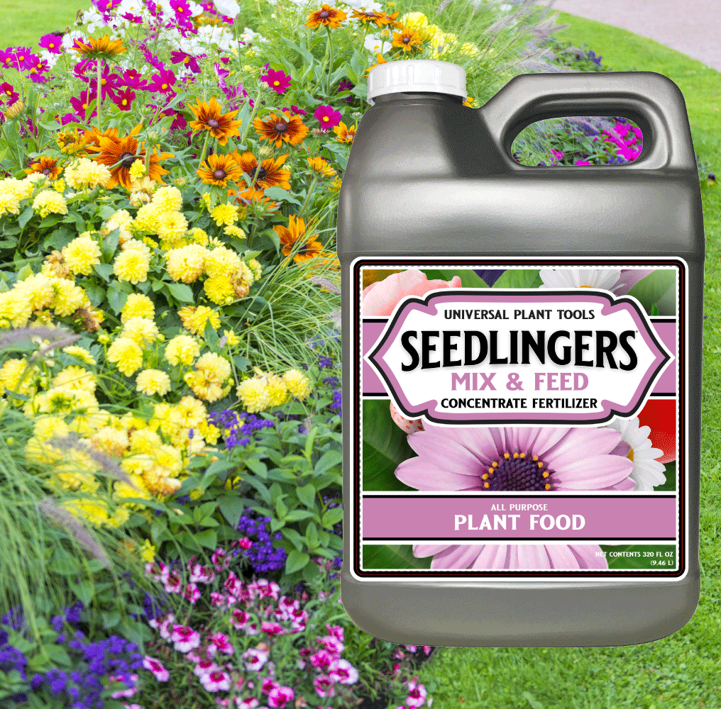 Seedlingers Mix & Feed | All-Natural Plant Food & Bloom Booster