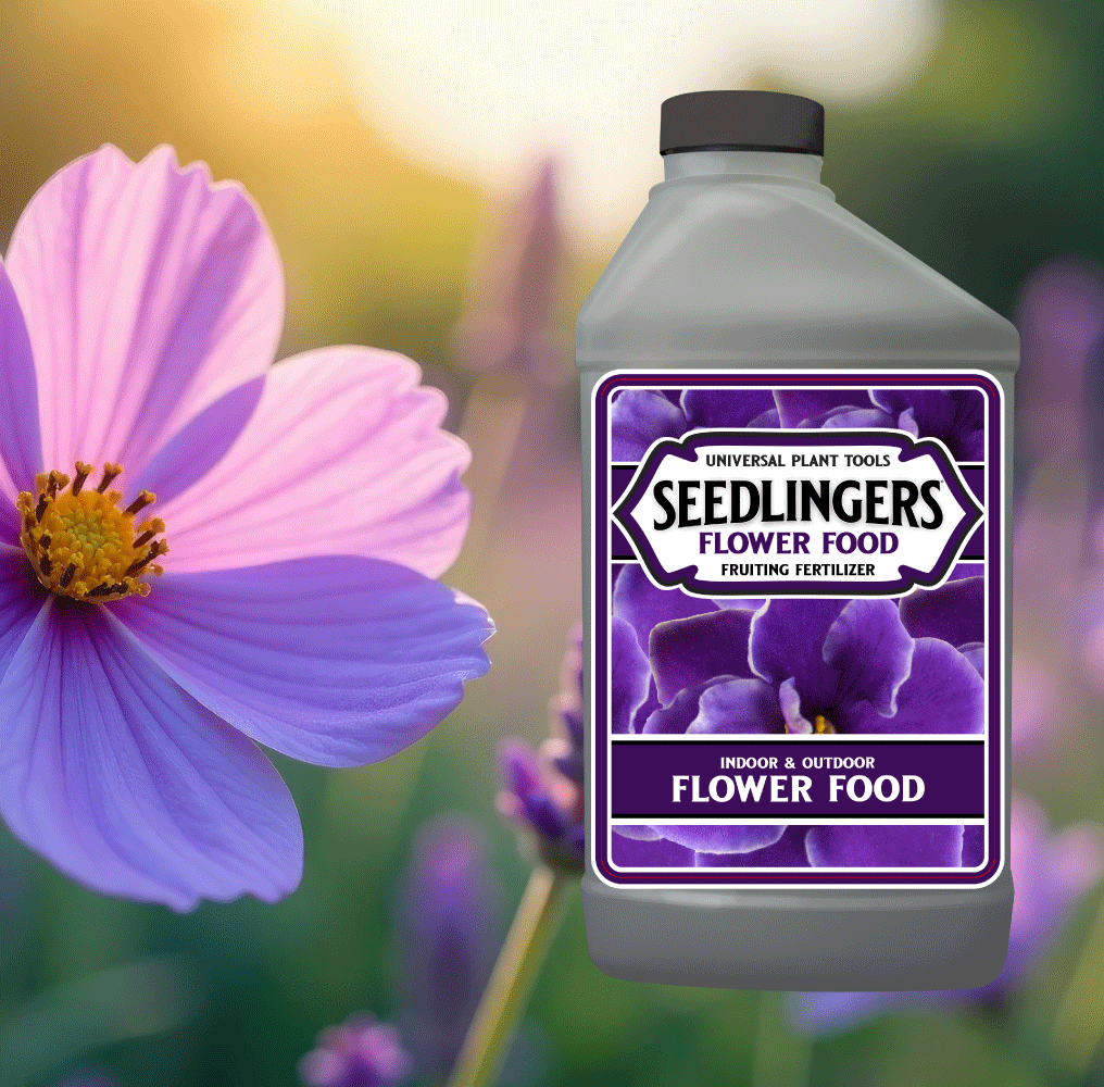 Seedlingers Flower Food | Boost Blooms & Enhance Root Growth