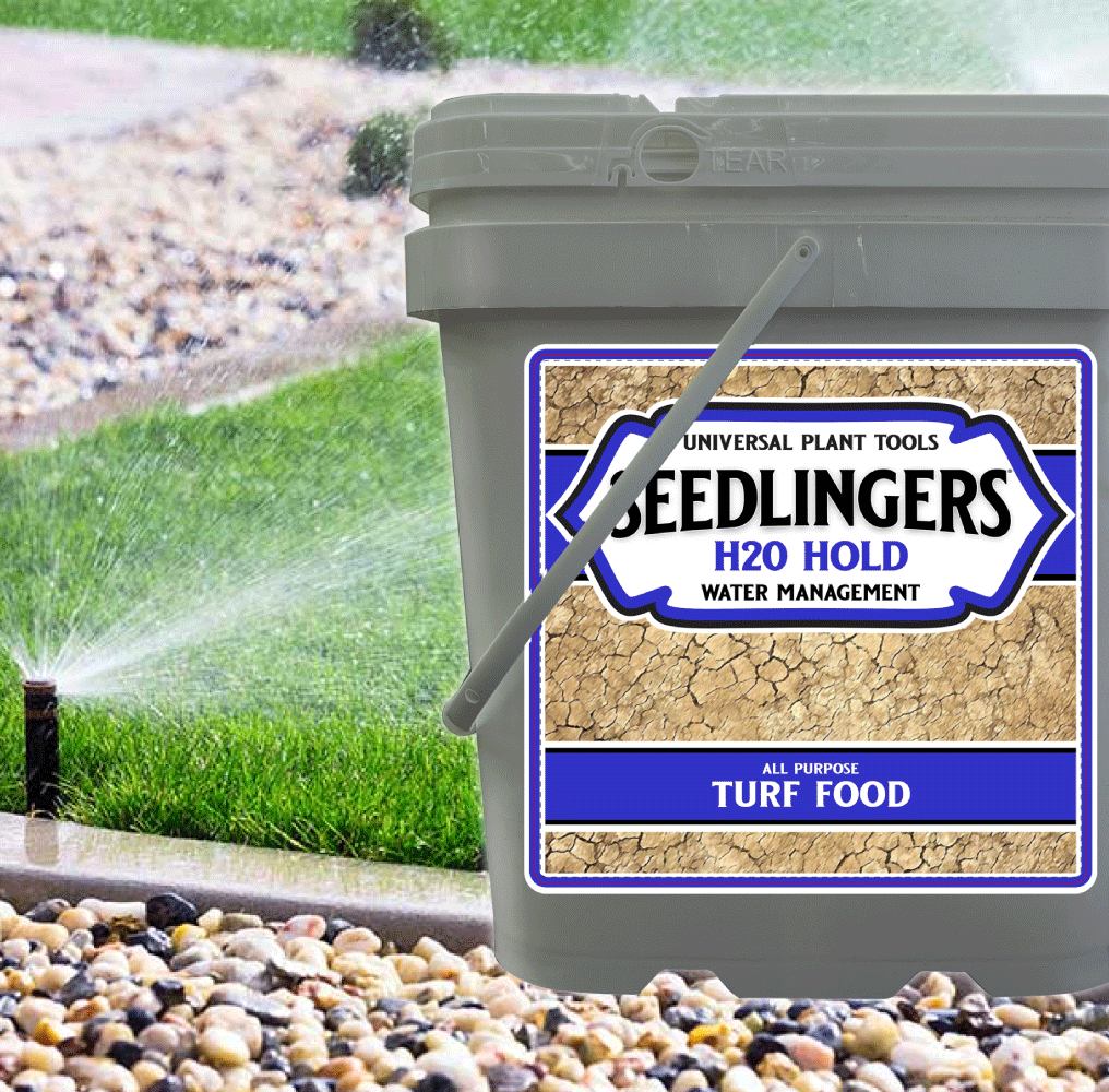 Seedlingers H2O Hold | Turf Fertilizer + Water Enhancer
