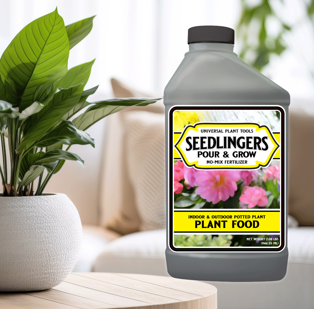 Seedlingers Pour & Grow | Ready-to-Use Plant Food