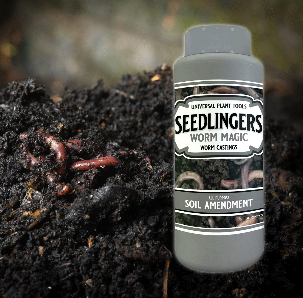 worm castings for indoor plants Seedlingers Worm Magic