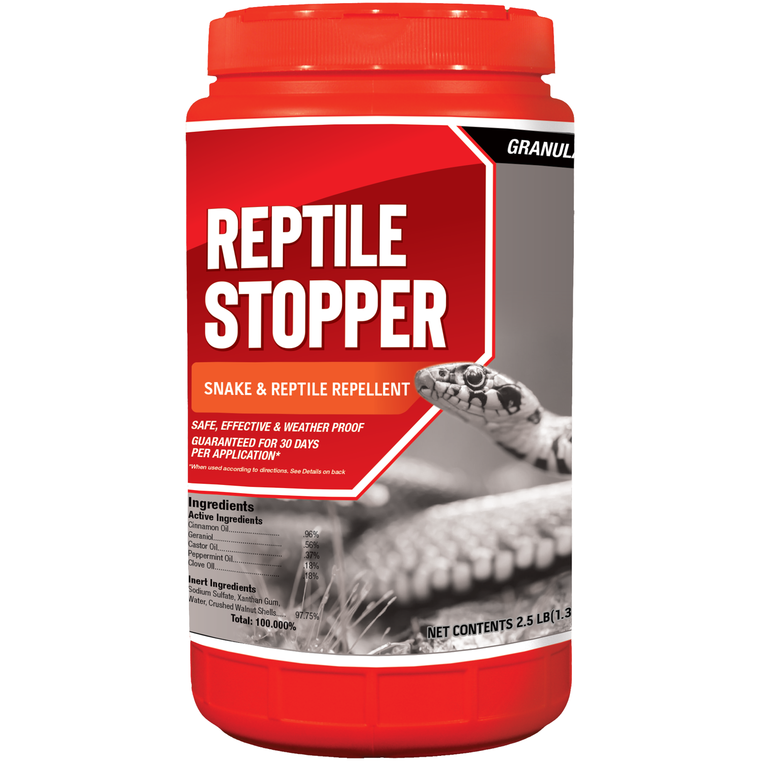 Reptile Stopper Granular | Natural Snake & Lizard Repellent