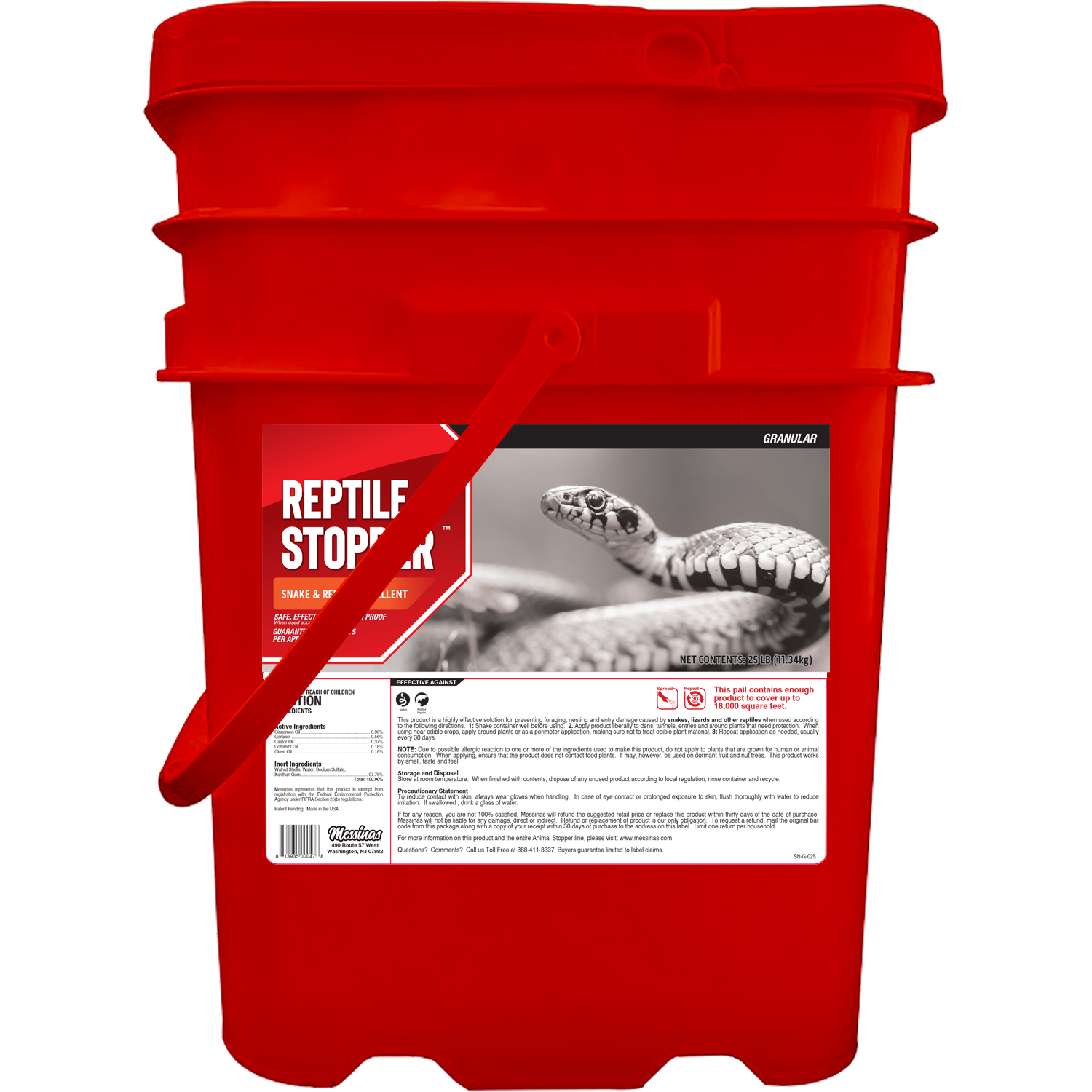 Reptile Stopper Granular | Natural Snake & Lizard Repellent