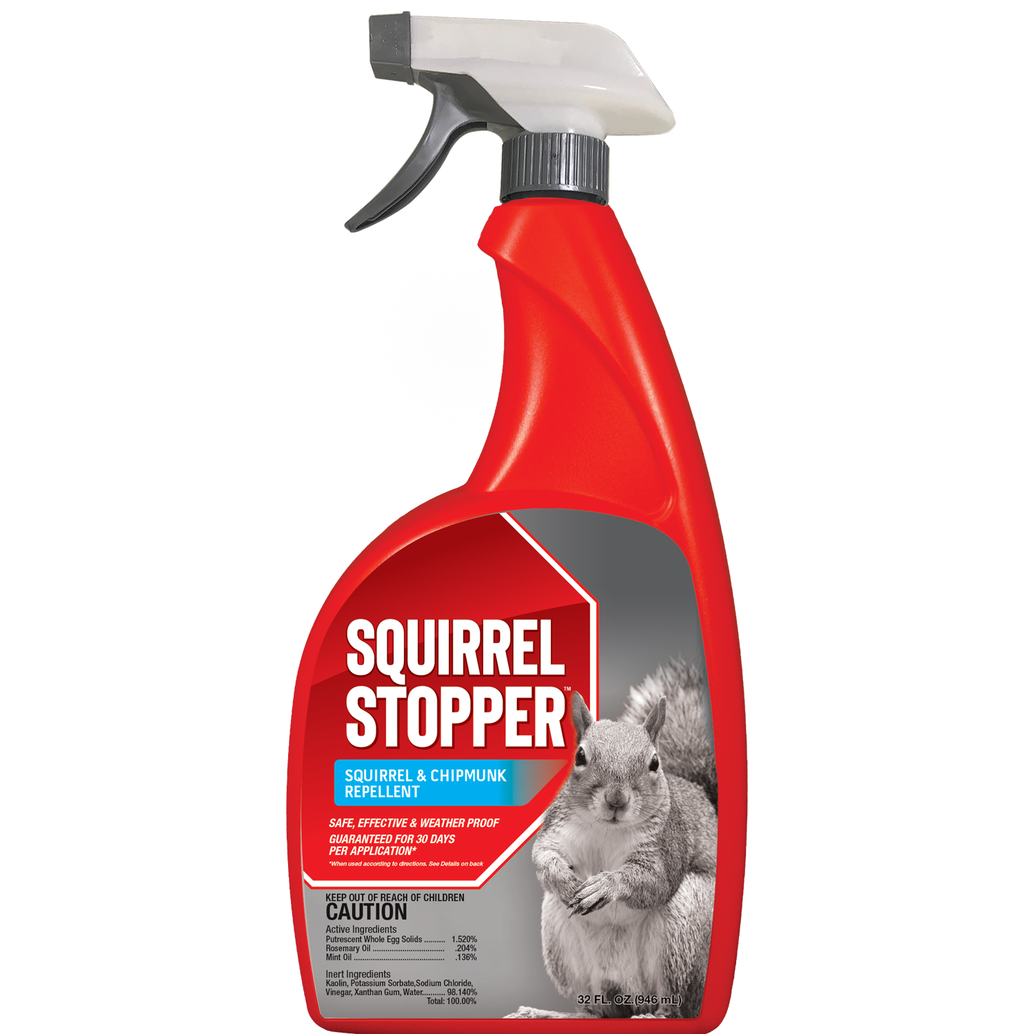 Squirrel Stopper Spray | Natural Squirrel & Chipmunk Repellent