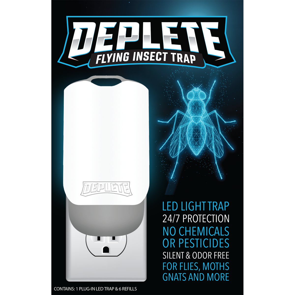 Deplete Indoor Flying Insect Trap
