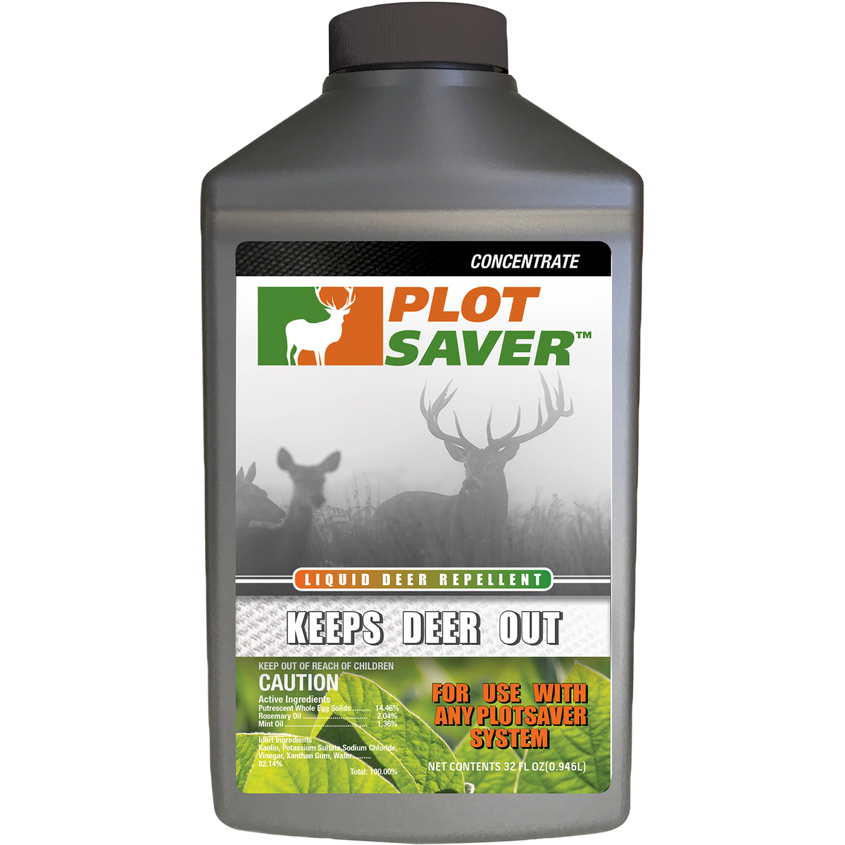 Plotsaver Liquid Repellent | Deer Barrier for Food Plots